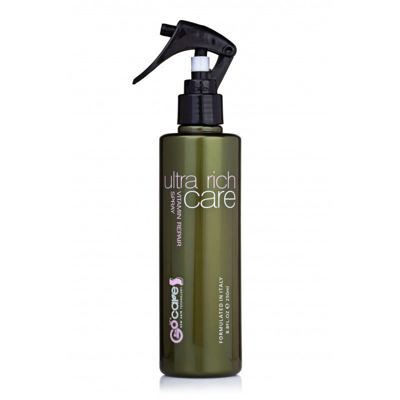 Відновлювальний термозахисний спрей для волосся Bingo Hair Cosmetic Ultra Rich Care Vitamin Repair Spray, 250 ml