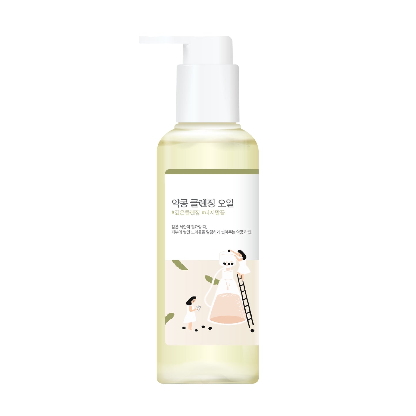 Гідрофільна олія з екстрактом чорних соєвих бобів ROUND LAB Soybean Cleansing Oil 200 ml