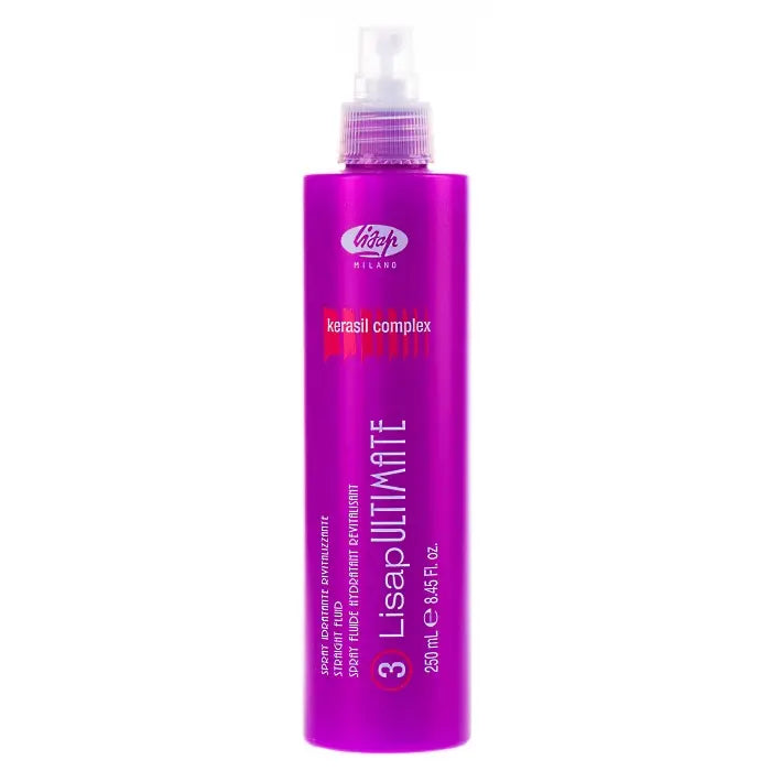 Спрей-флюїд Lisap Ultimate Plus Straight Fluid з функцією термозахисту, 250 ml