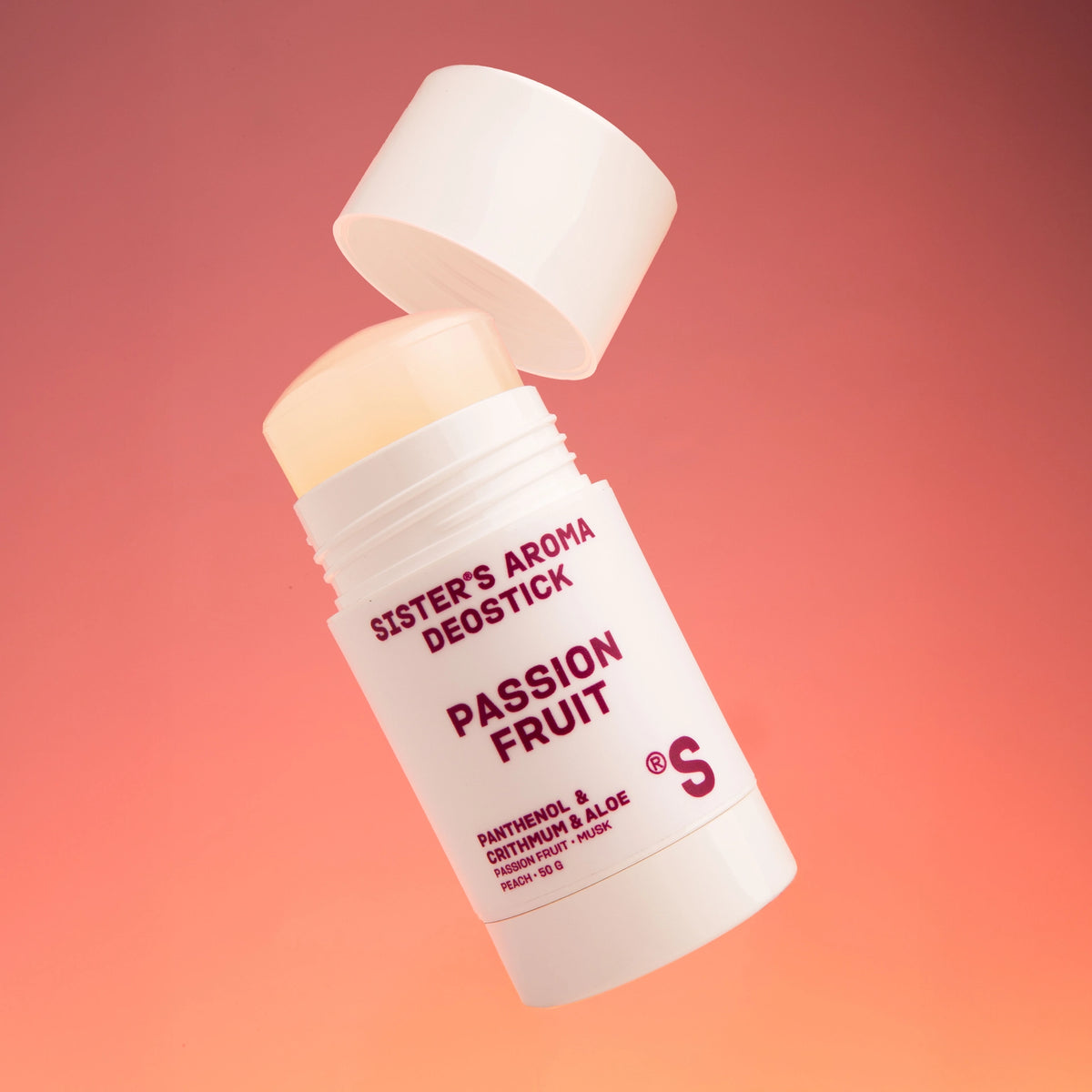 Твердий дезодорант Sister`s Aroma Маракуя, 50 g