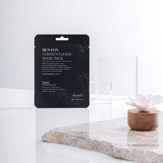 Тканинна маска з ферментованими компонентами і пептидами Benton Fermentation Mask Pack, 20 ml