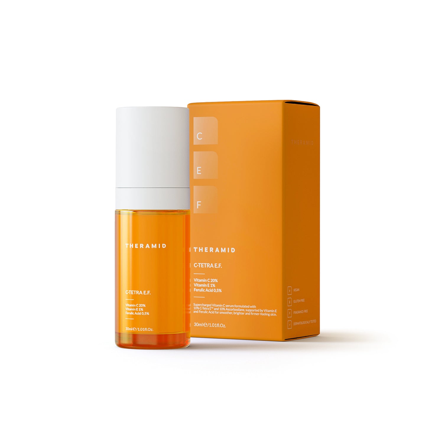 Антиоксидатна сироватка з 20% вітаміну С Theramid Tetramid C.E.F. 30 ml