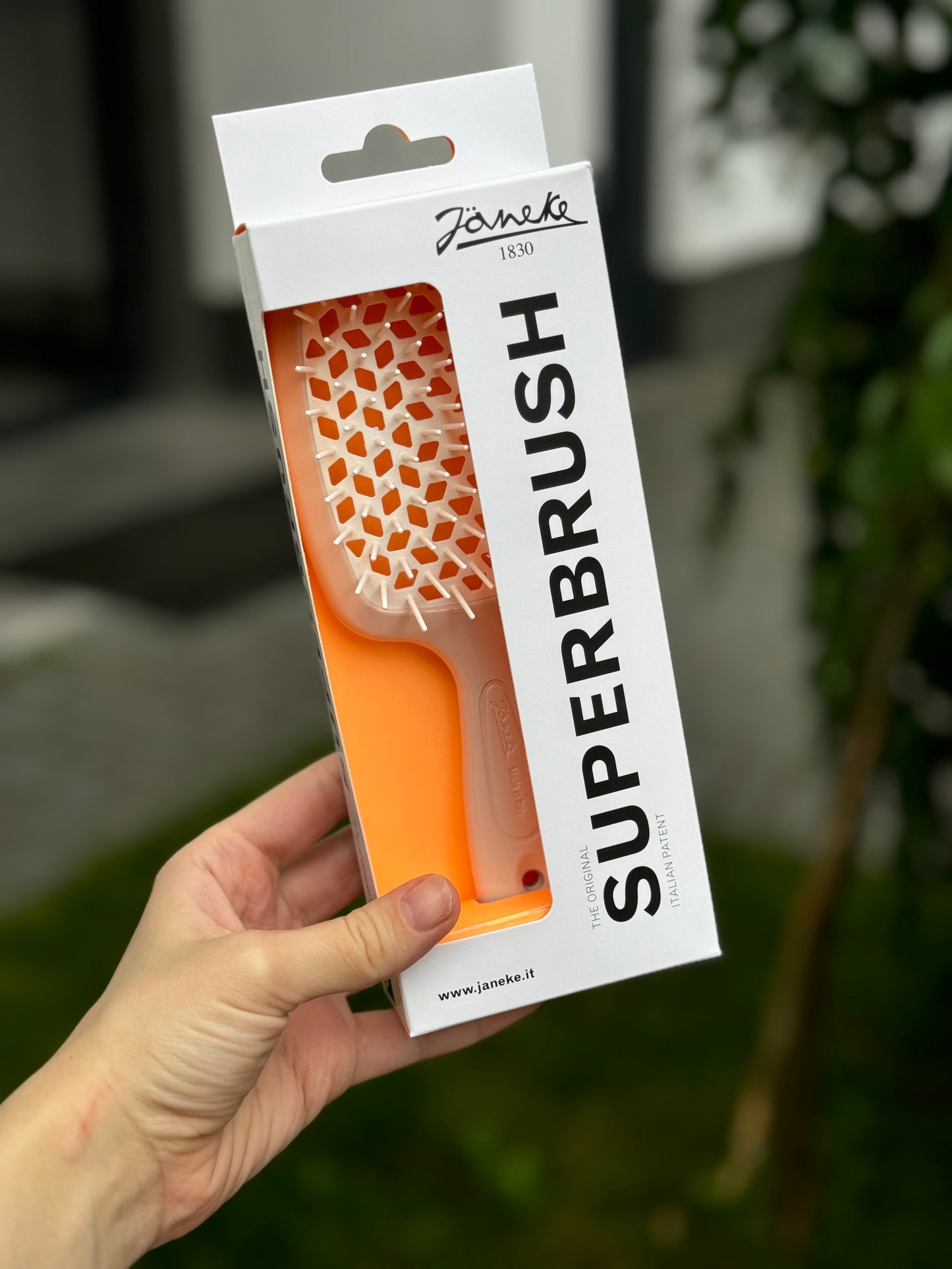 Щітка для волосся Janeke Superbrush The Original Italian Patent Powder