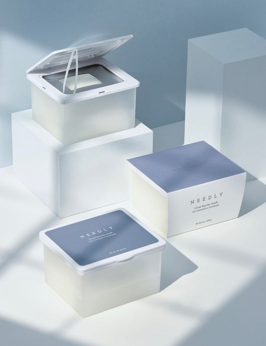 Набір тканинних масок з керамідами та пантенолом Needly Crossbarrier Mask, 30 шт