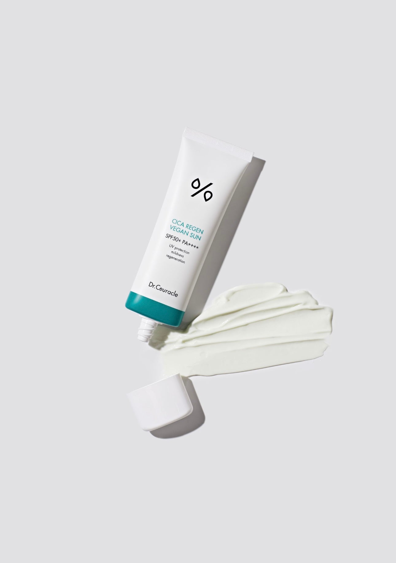 Сонцезахисний крем з центелою азіатською Dr.Ceuracle Cica Regen Vegan Sun SPF50+/ PA++++ 50 ml