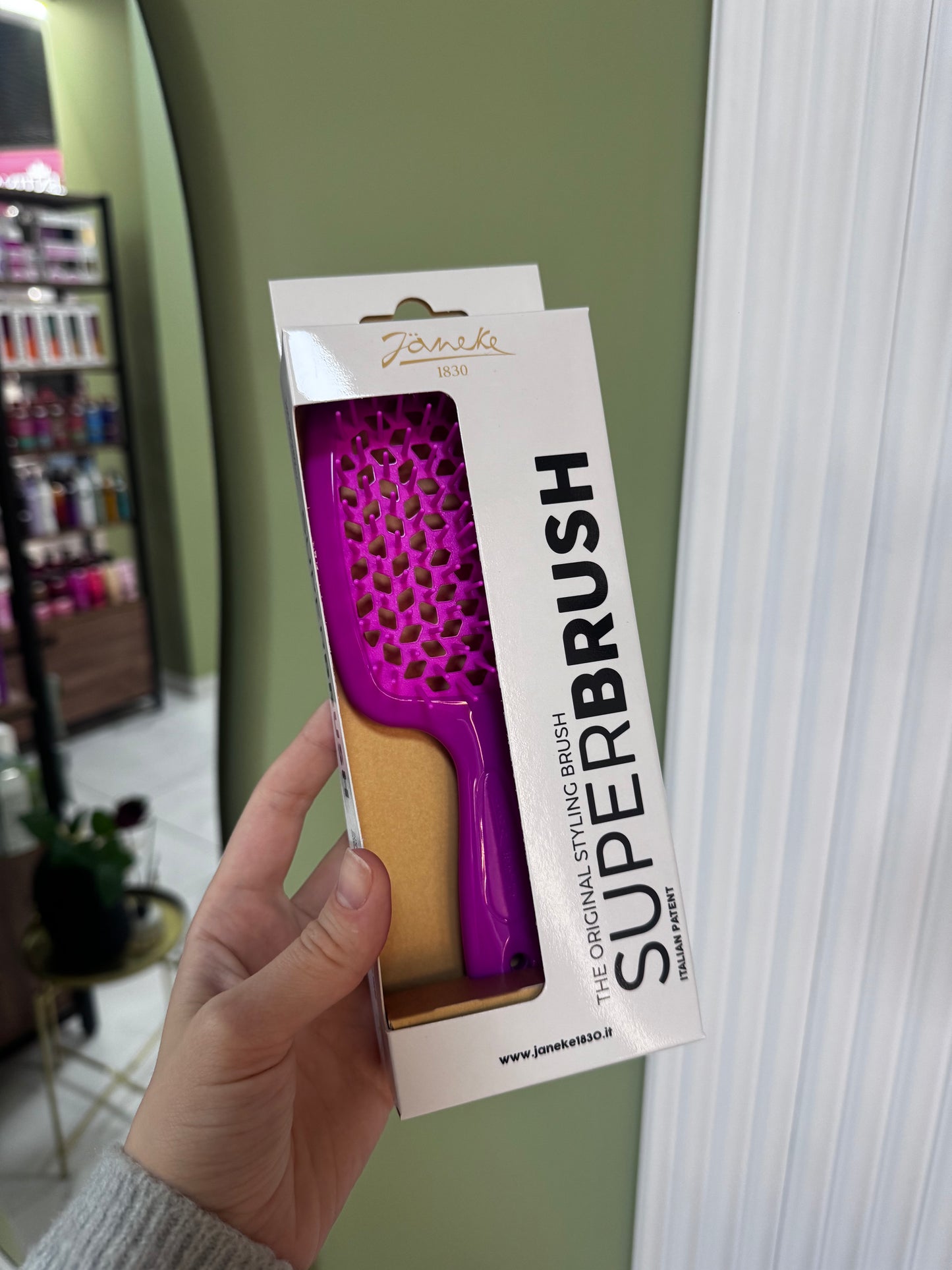 Щітка для волосся Janeke Superbrush The Original Italian Patent