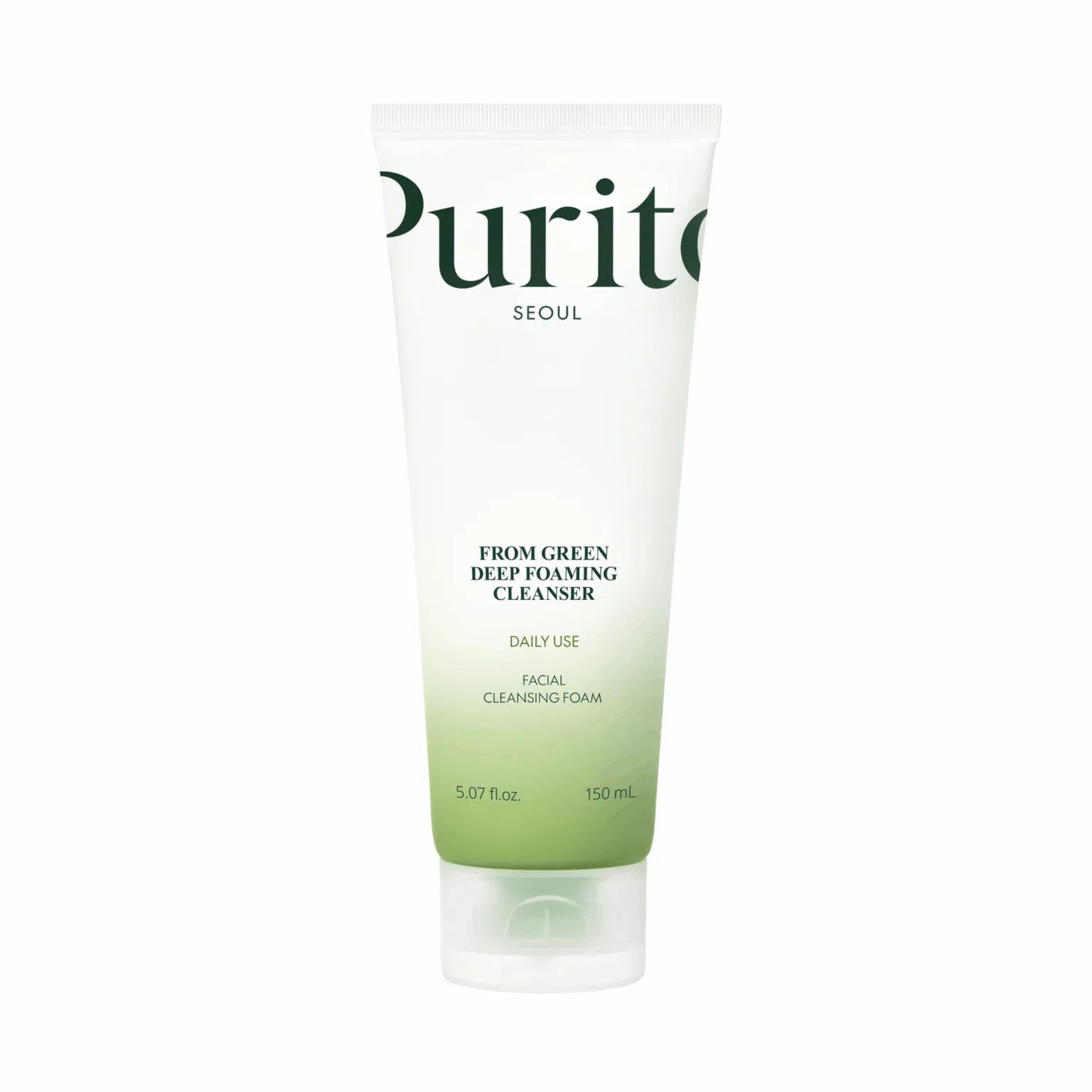 Пінка для очищення шкіри Purito Seoul From Green Deep Foaming Cleanser, 150 ml