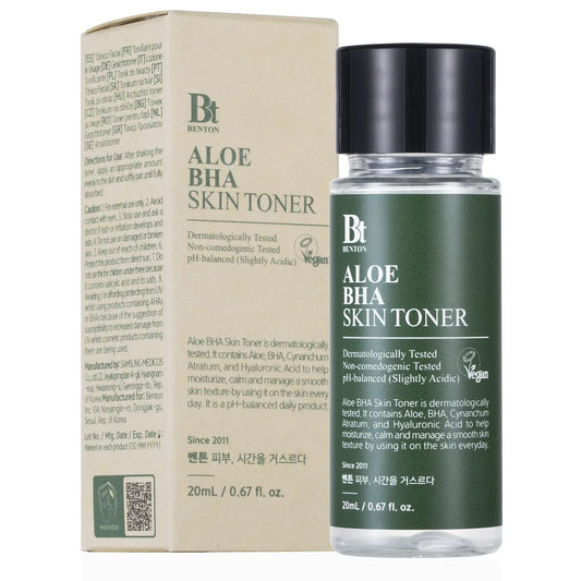 Тонер з алое та саліциловою кислотою Benton Aloe BHA Skin Toner
