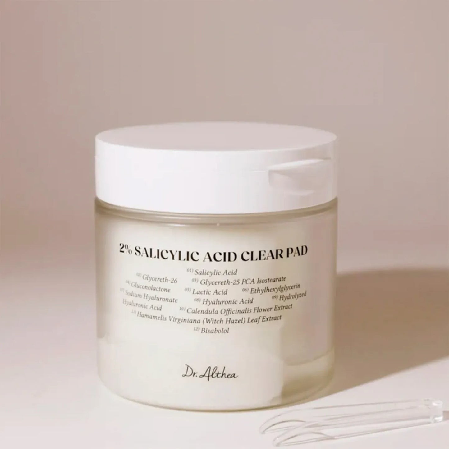 Тонер-педи Dr.Althea 2% Salicylic Acid Clear Pad, 60 шт