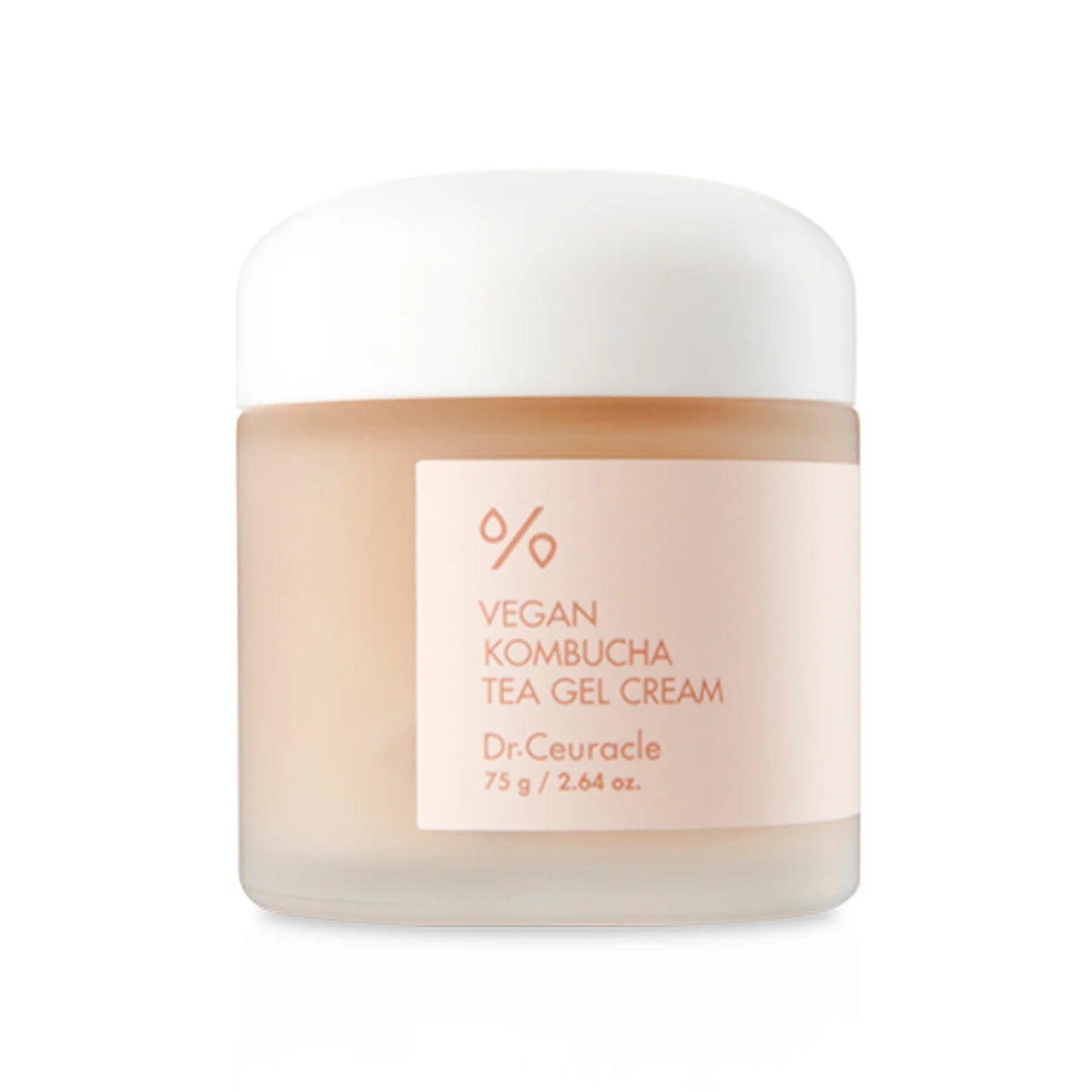 Крем-гель з екстрактом комбучі Dr.Ceuracle Vegan Kombucha Tea Gel Cream 75 g