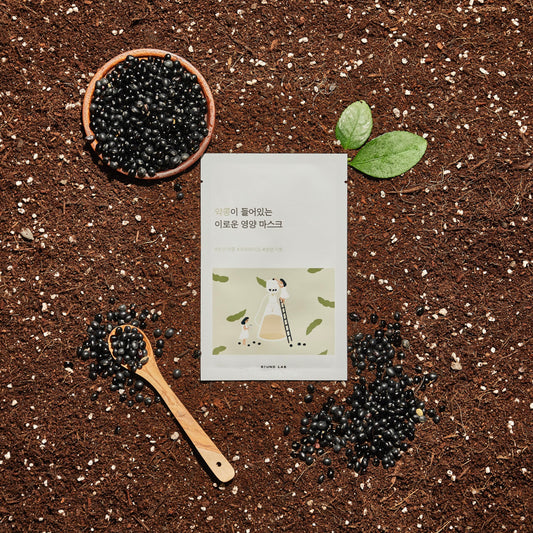 Поживна тканинна маска з екстрактом чорних соєвих бобів ROUND LAB Soybean Nourishing Mask Sheet, 27 ml