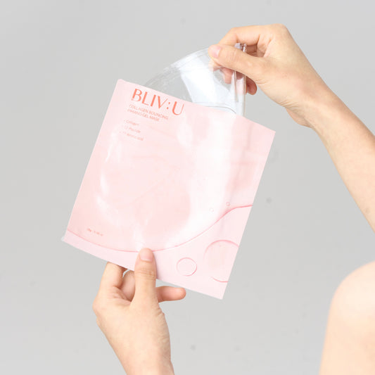 Гелева маска з колагеном BLIV:U Collagen Bouncing Firming Gel Mask, 28 g