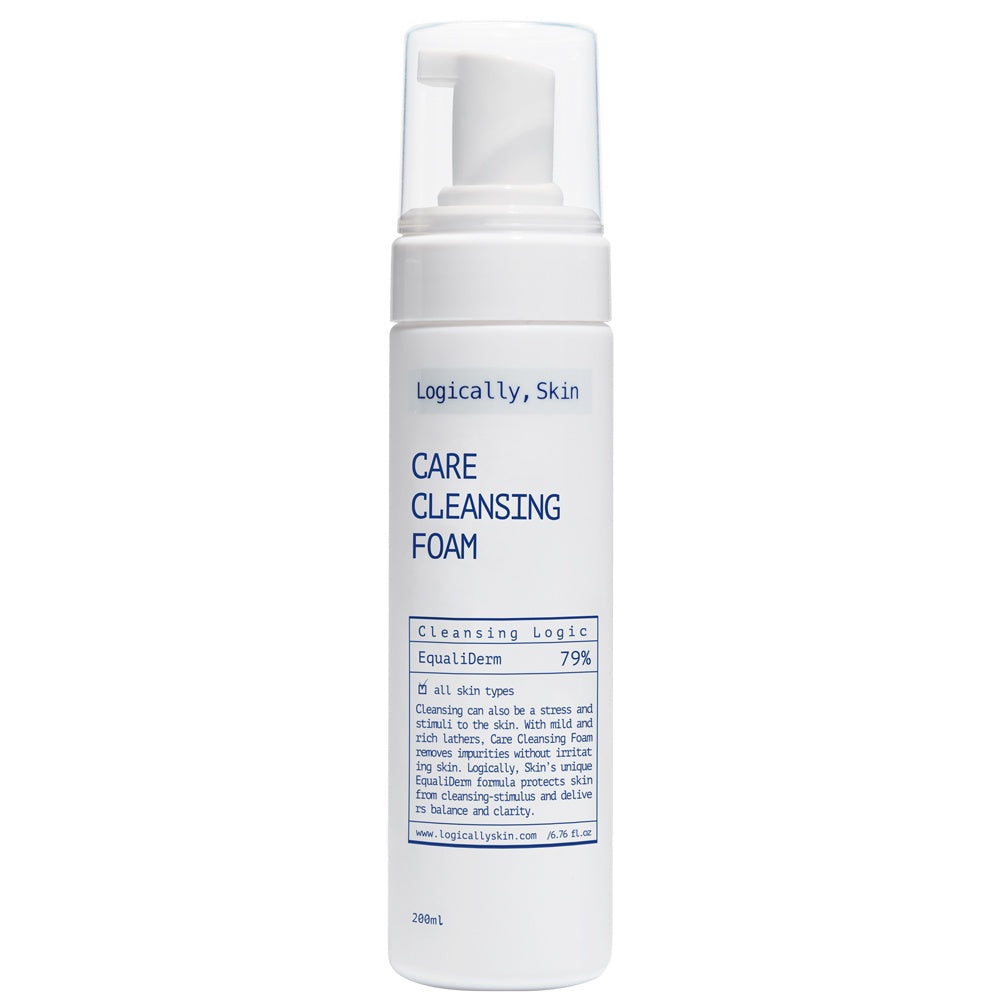 М’яка очищувальна пінка для вмивання Logically, Skin Care Cleansing Foam, 200 ml