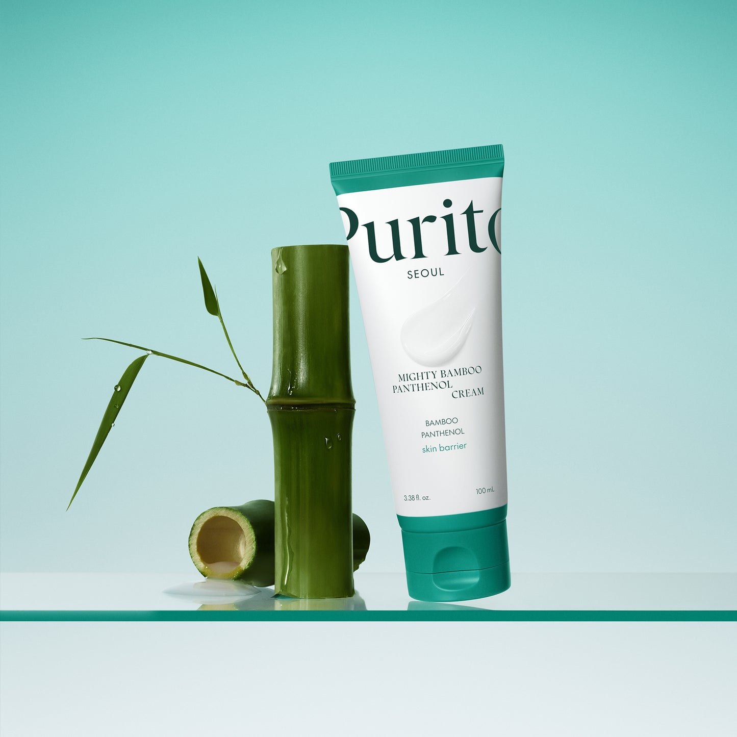Бар’єрний крем Purito Seoul Mighty Bamboo Panthenol Cream, 100 ml