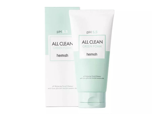 Гель для вмивання з pH 5.5 Heimish All Clean Green Foam, 150 ml