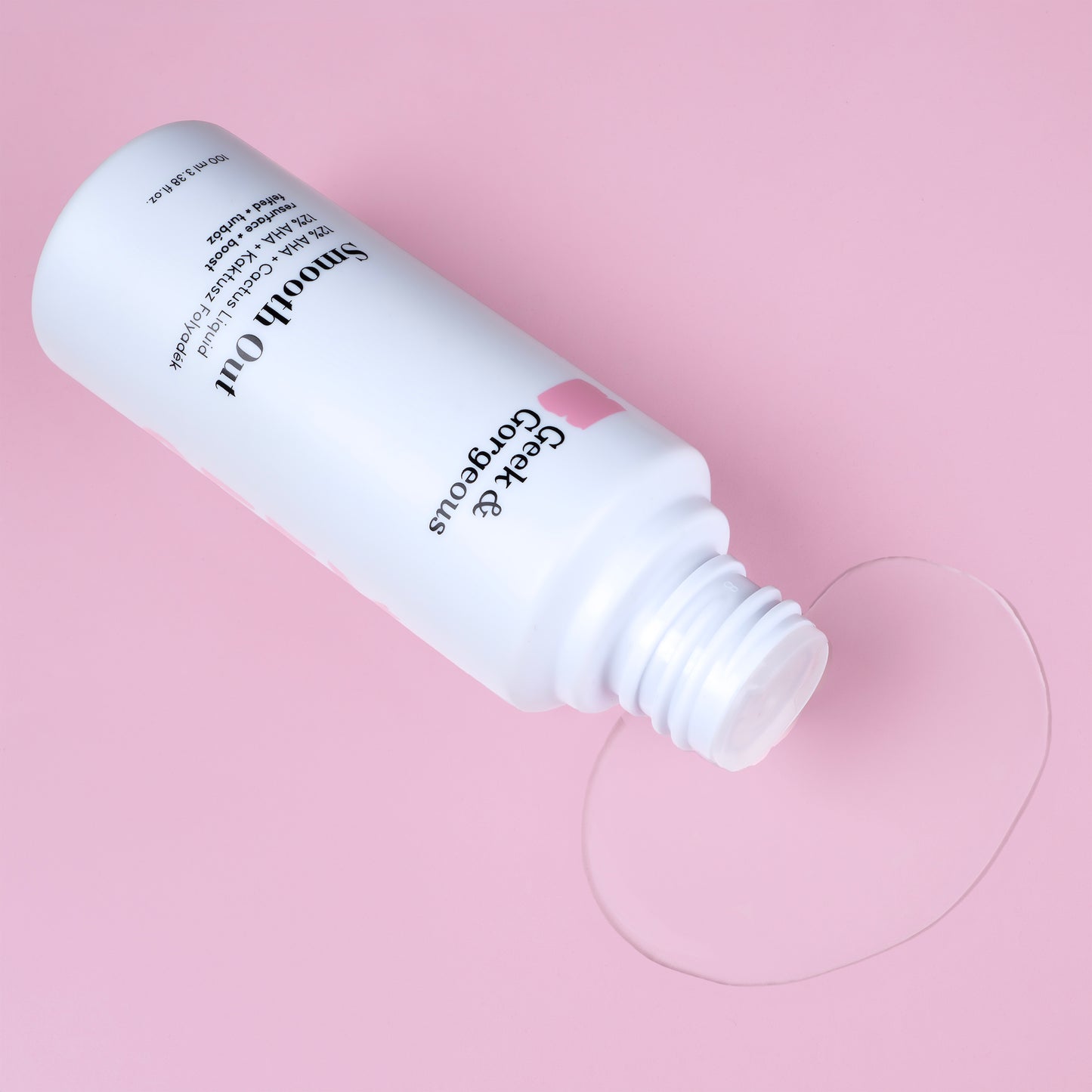 Ексфоліант з AHA кислотами та екстрактом кактуса Geek & Gorgeous Smooth Out, 30 ml