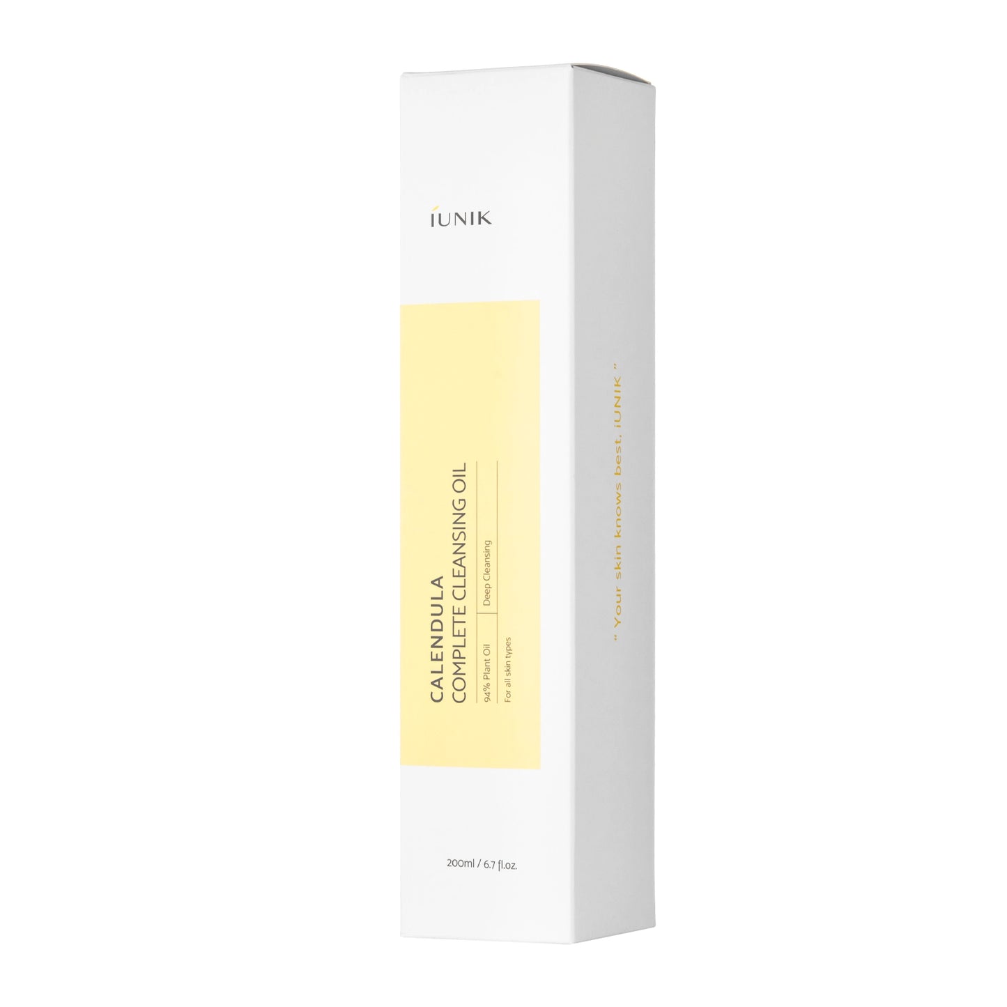 Гідрофільна олія для обличчя iUNIK Calendula Complete Cleansing Oil, 200 ml