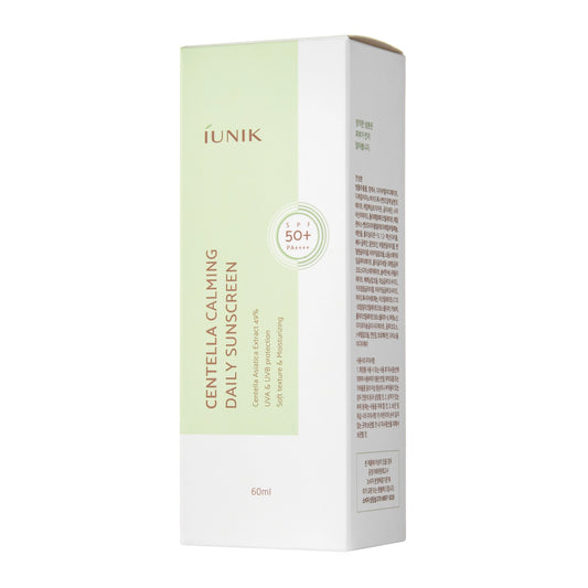 Заспокійливий сонцезахисний крем із центелою iUNIK Centella Calming Daily Sunscreen SPF 50+ PA++++ 60ml