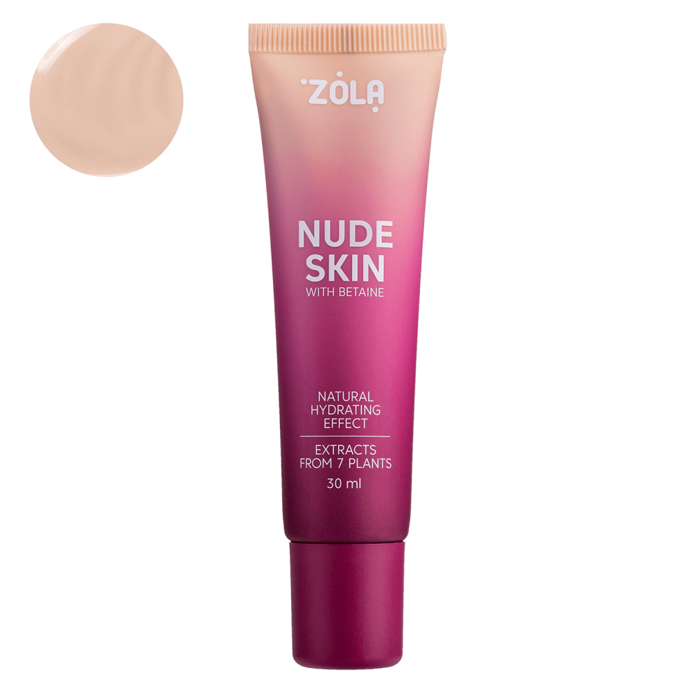 Основа тональна ZOLA NUDE SKIN 01 LIGHT