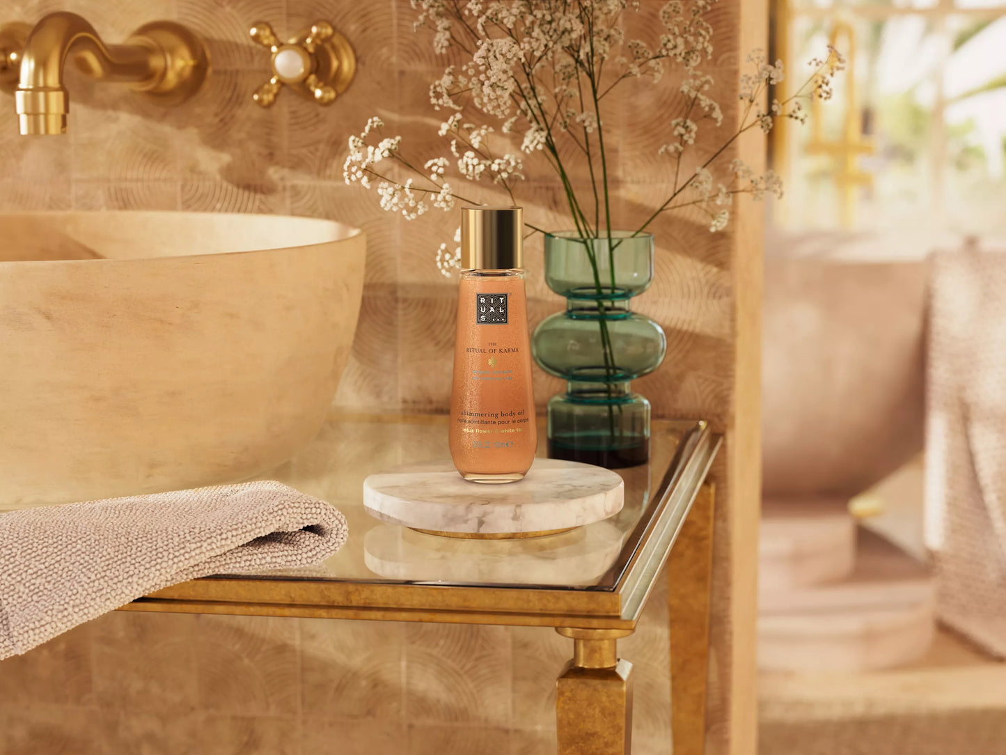 Олія з шимером для тіла Rituals Ritual of Karma Shimmering Body Oil, 100 ml