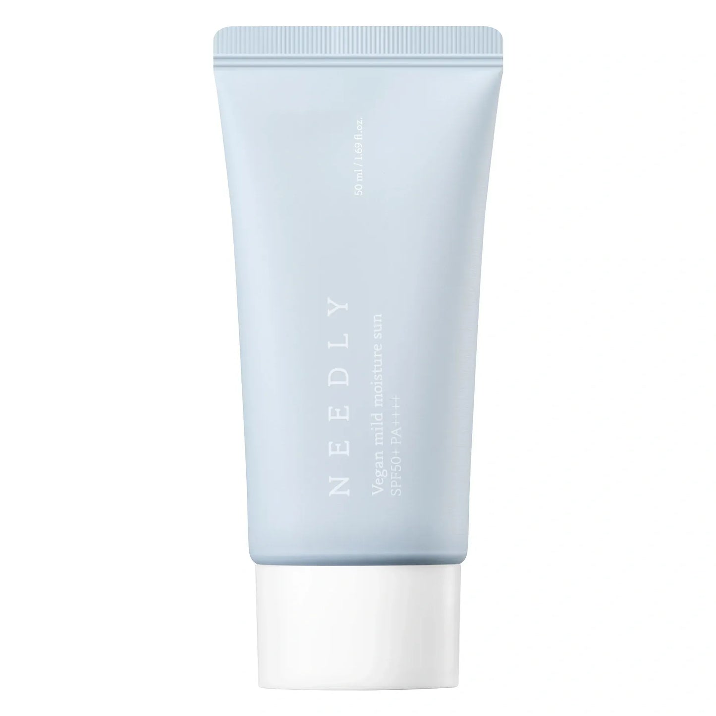 Зволожувальний сонцезахисний крем з рослинним скваланом Needly Vegan Mild Moisture Sun SPF 50+/ PA++++