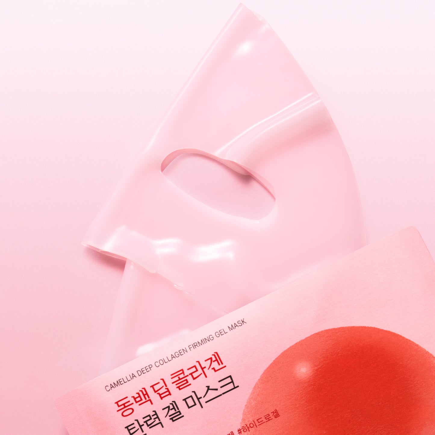 Гелева маска з колагеном ROUND LAB Camellia Deep Collagen Firming Gel Mask, 34 ml