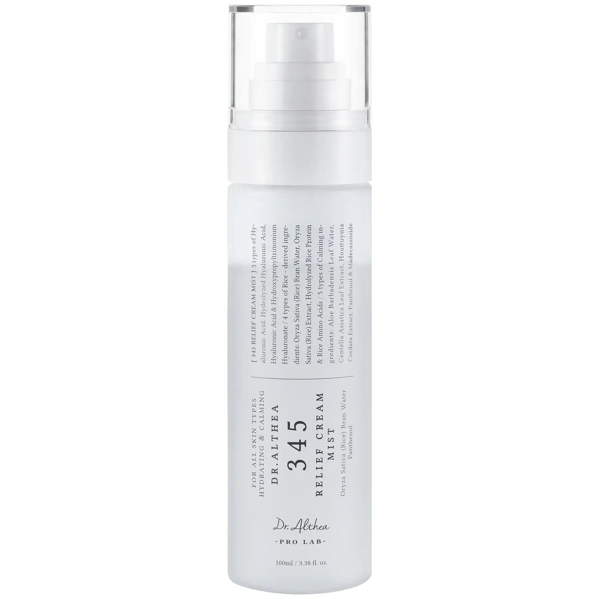 Крем-міст відновлення та заспокоєння шкіри Dr.Althea 345 Relief Cream Mist, 100 ml