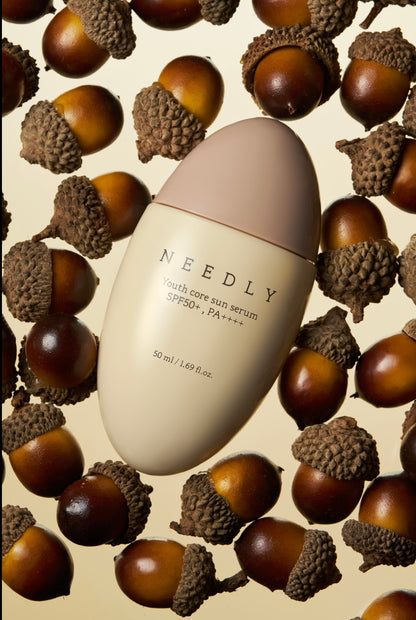 Сонцезахисна крем-сироватка потрійної дії Needly Youth Core Sun Serum SPF 50+ PA++++ 50 ml