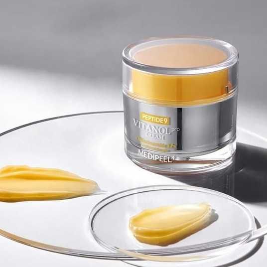 Крем для обличчя з пептидами і комплексом вітанолу Medi-Peel Peptide 9 Vitanol Cream Pro, 50ml