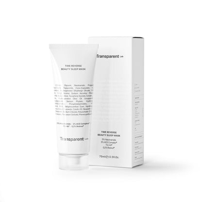 Нічна антивікова маска Transparent Lab Time Reverse Beauty Sleep Mask, 75 ml