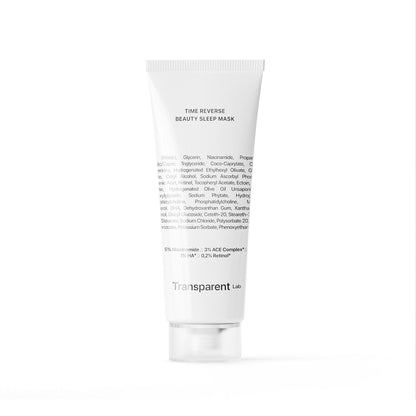 Нічна антивікова маска Transparent Lab Time Reverse Beauty Sleep Mask, 75 ml