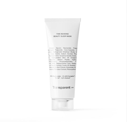 Нічна антивікова маска Transparent Lab Time Reverse Beauty Sleep Mask, 75 ml