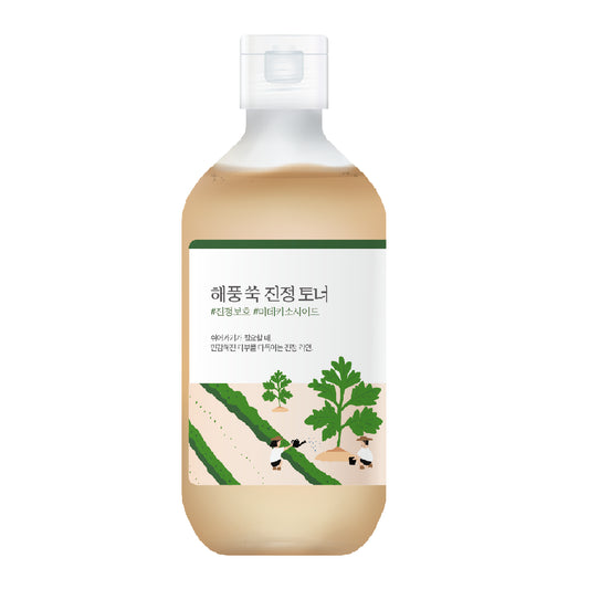 Заспокійливий тонер з морським полином ROUND LAB Mugwort Calming Toner, 300 ml
