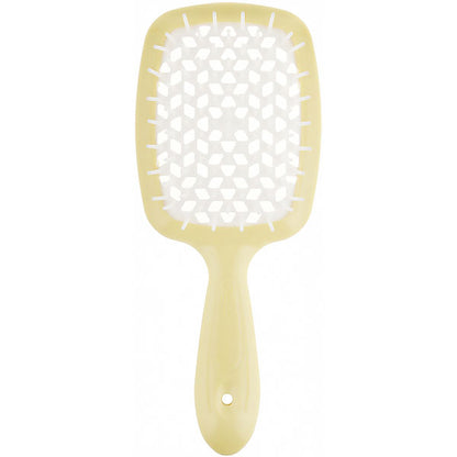 Щітка для волосся Janeke Superbrush The Original Italian Patent Yellow+White