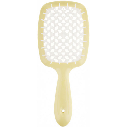 Щітка для волосся Janeke Superbrush The Original Italian Patent Yellow+White