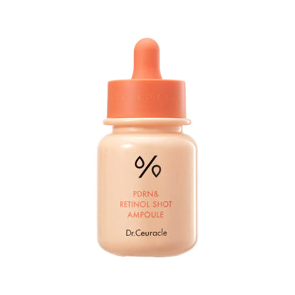 Антивікова сироватка з полінуклеотидами, ретинолом та спікулами Dr.Ceuracle PDRN & Retinol Shot Ampoule, 30 ml