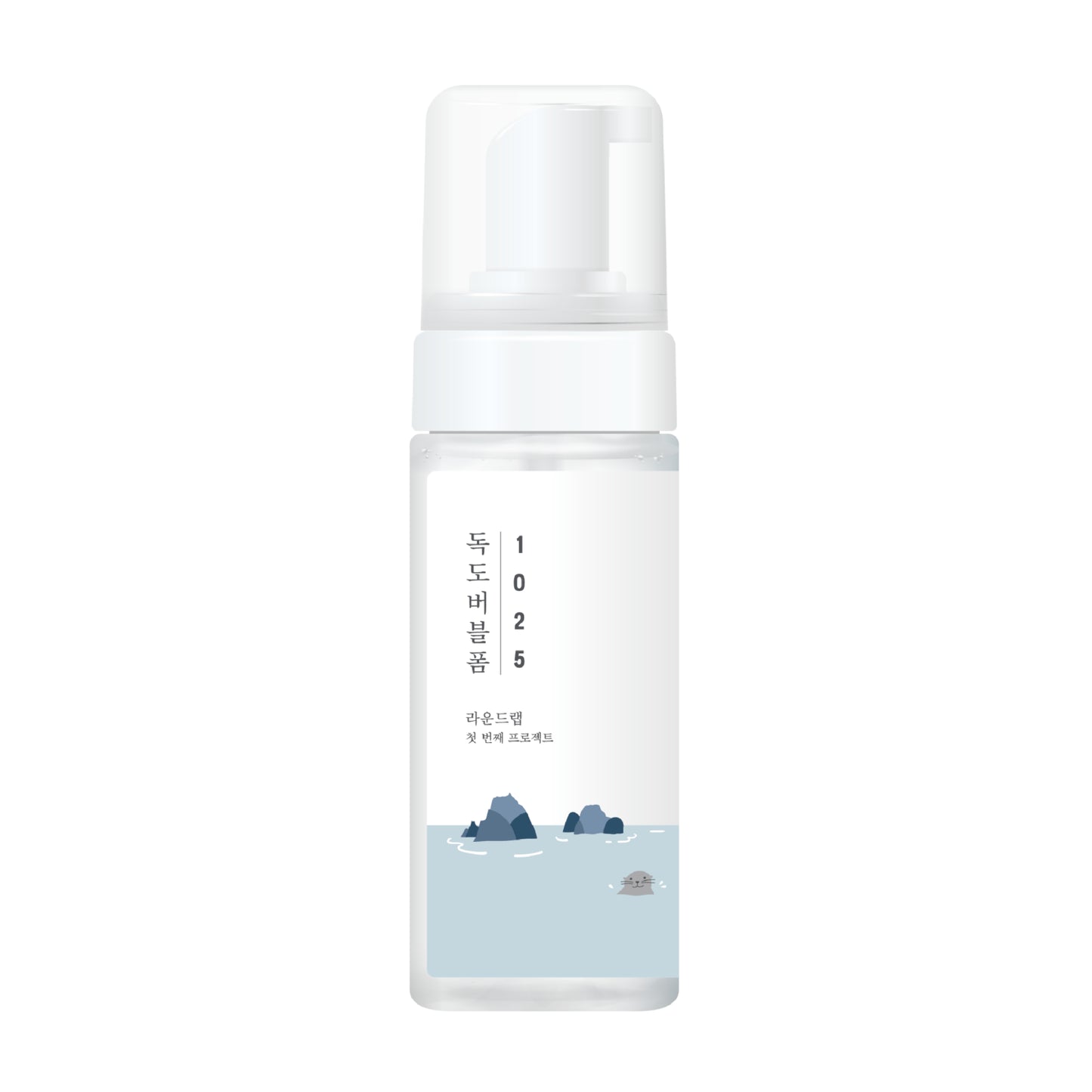 Очищуюча пінка для проблемної шкіри ROUND LAB 1025 Dokdo Bubble Foam 150 ml