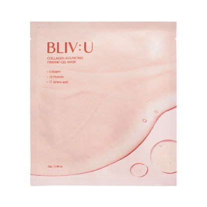 Гелева маска з колагеном BLIV:U Collagen Bouncing Firming Gel Mask, 28 g