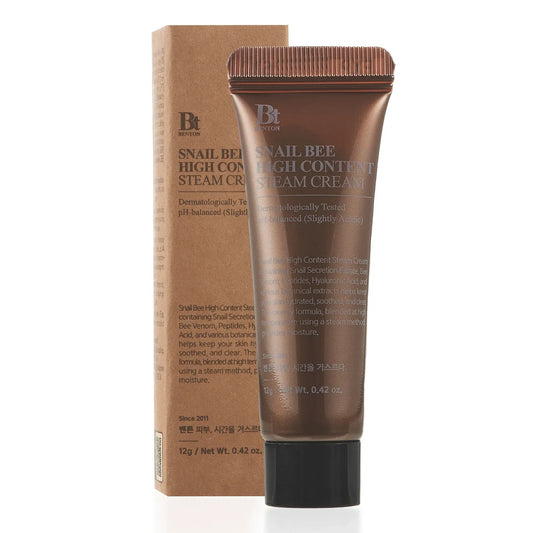 Крем з муцином равлика і бджолиною отрутою Benton Snail Bee High Content Steam Cream, 50 ml