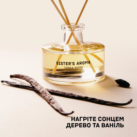 Аромат для дому Sister`s Aroma Tonka Wood, 110 ml
