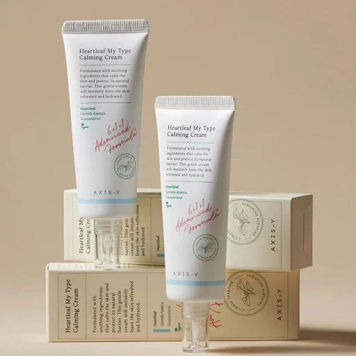 Заспокійливий крем для обличчя AXIS-Y Heartleaf Heartleaf My-Type Calming Cream, 60ml