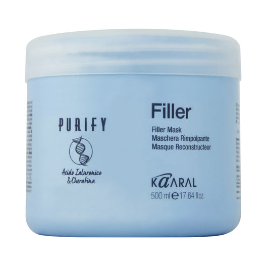 Зволожувальна та відновлювальна маска для волосся Kaaral Purify Filler Mask, 500 ml