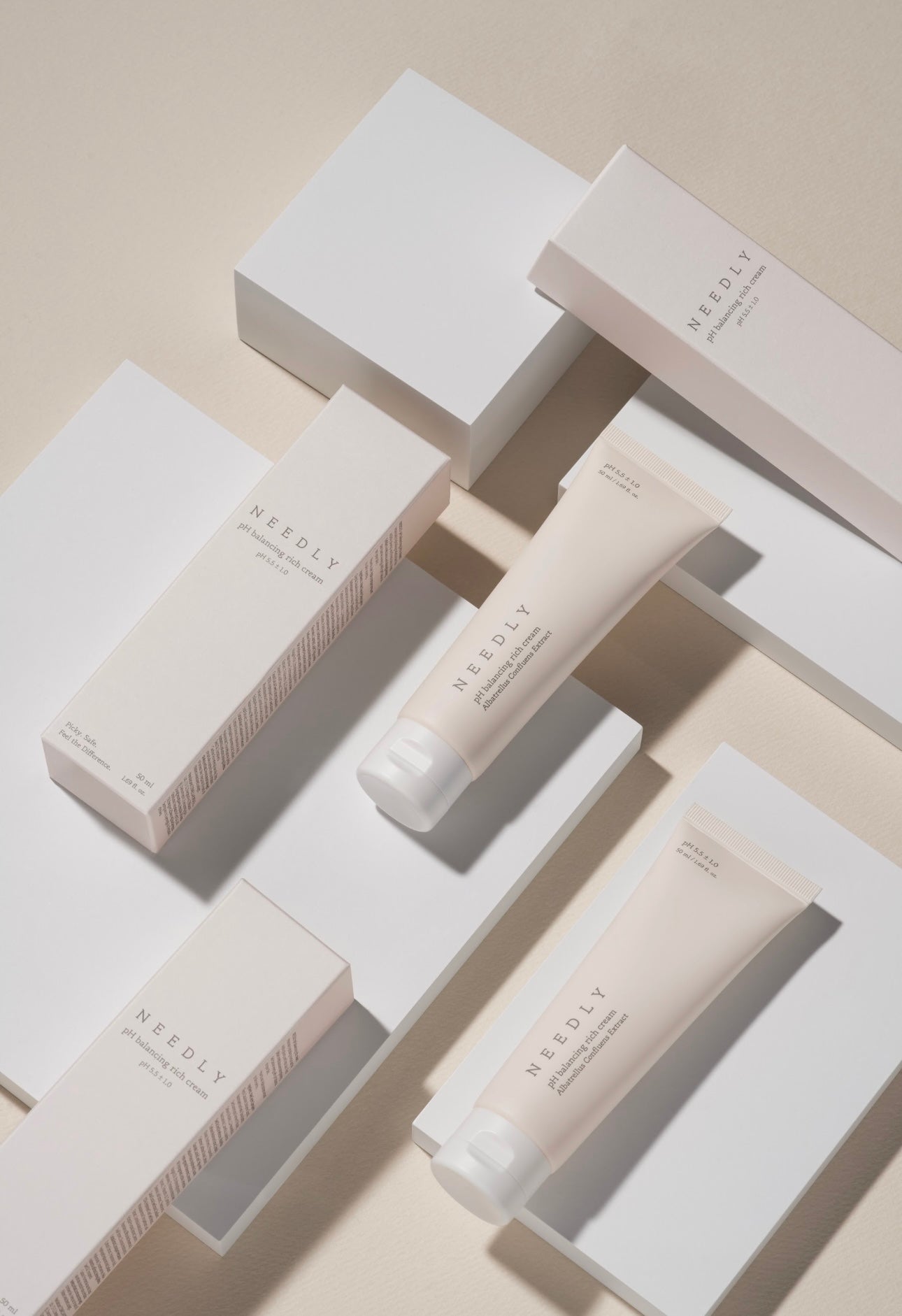 Зволожувальний крем з екстрактом гриба Альбатрелус Needly pH Balancing Rich Cream, 50 ml