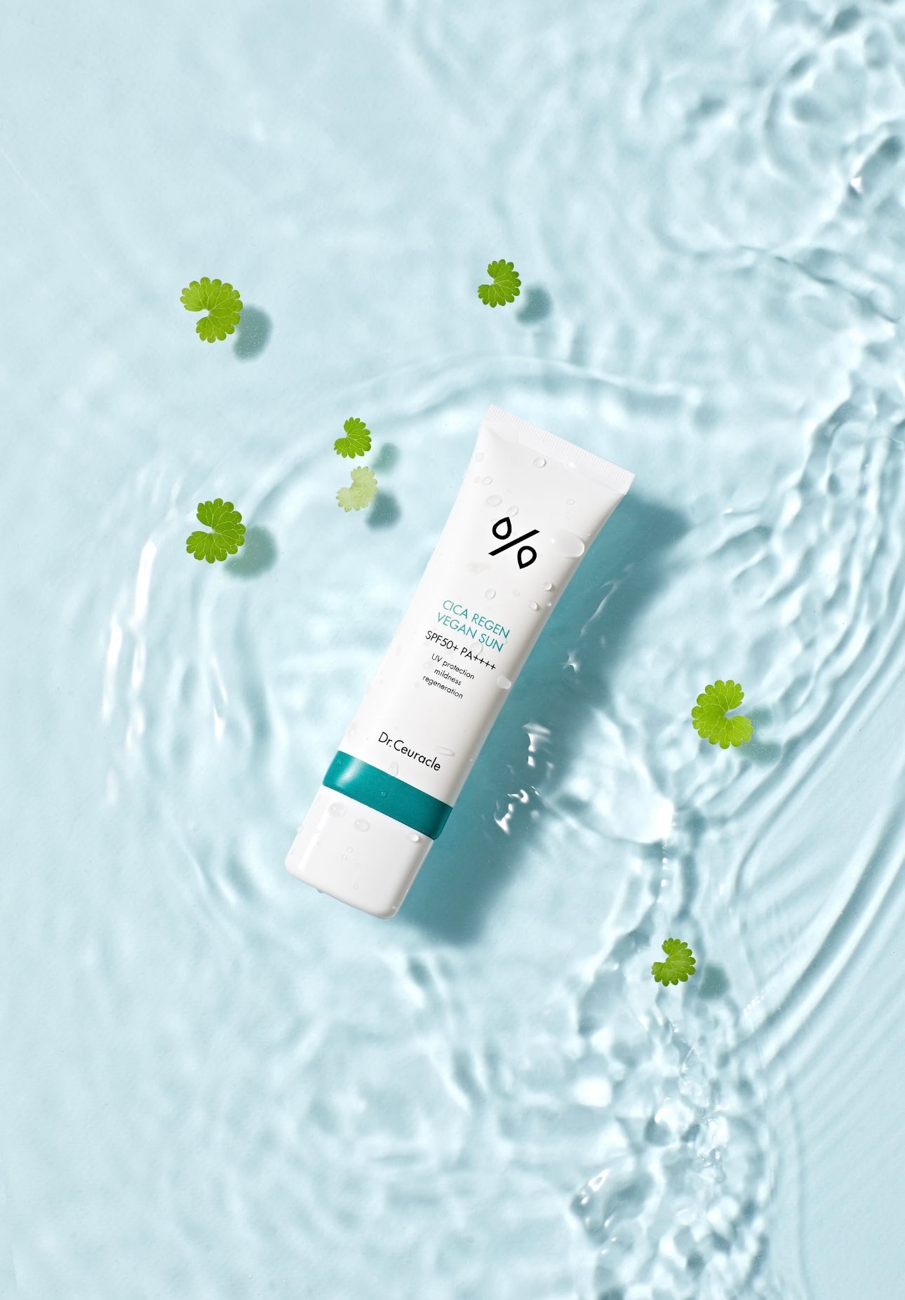 Сонцезахисний крем з центелою азіатською Dr.Ceuracle Cica Regen Vegan Sun SPF50+/ PA++++ 50 ml