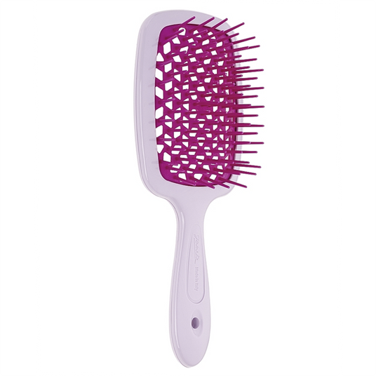 Щітка для волосся Janeke Superbrush The Original Italian Patent Lilac+Fux