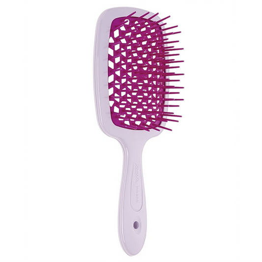 Щітка для волосся Janeke Superbrush The Original Italian Patent Lilac+Fux