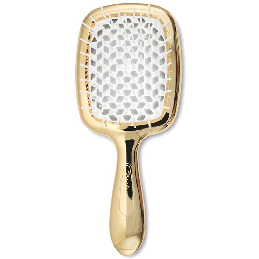 Щітка для волосся Janeke Superbrush The Original Italian Patent Gold+White