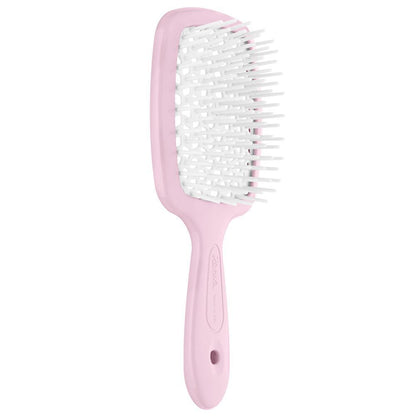 Щітка для волосся Janeke Small Superbrush The Original Italian Patent Pink+White