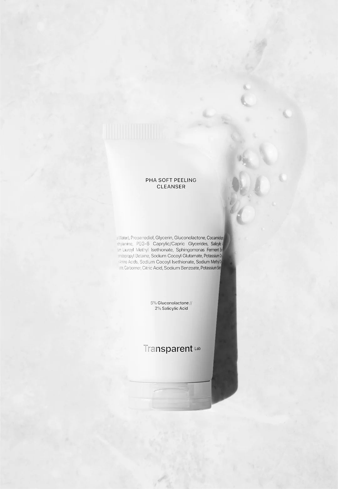 Гель для очищення шкіри Transparent-Lab PHA Soft Peeling Cleanser, 150 ml