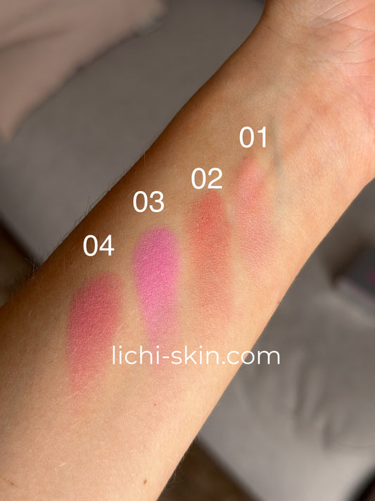 Рум’яна ZOLA Velvet Blush Glow 04 Ніжна троянда Soft Rose